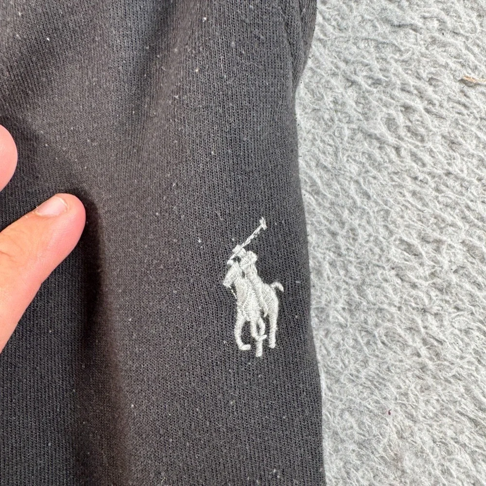 Polo Ralph Lauren Sweatpants Men's 2XL‎ Black Jogger Athleisure Running Pony